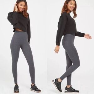 Spanx Women’s Size Large Gray Leggings